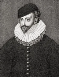 Esme Stuart, 1o Duque de Lennox, gravado por P. Roberts, de &39;Iconographia Scotica, ou retratos de pessoas ilustres de Scotland&39; por John Pinkerton, publicado Londres, 1797