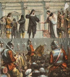 Execução de Charles I, pub. 1890