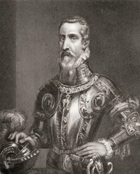 Fernando Álvarez de Toledo e Pimentel, de &39;História do Reino de Filipe II&39;, publicado em 1855