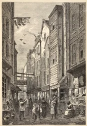 Pista de campo, cerca de 1840