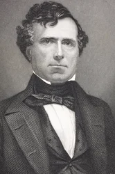 Franklin Pierce, da &39;Galeria de Retratos Históricos&39;, publicado em 1880