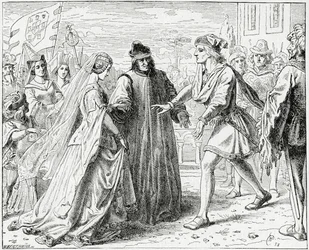 Friedrichs Recepção de Eleanor, 1882