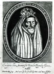 Frontispício das Mortes Duell de John Donne (1572-1631) publicado em 1632