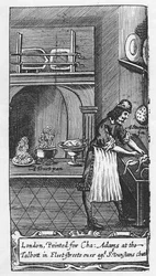 Frontispício para o cozinheiro francês por La Varenne, 1653