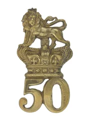 Crachá Glengarry, c.1874-81 (latão)