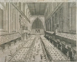Guildhall, Revista Gentlemans, 1761