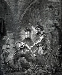 Lote de pólvora: Conspiração de Católicos (gravura)
