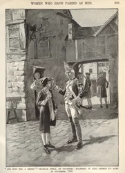Hannah Snell, alistada no King George II