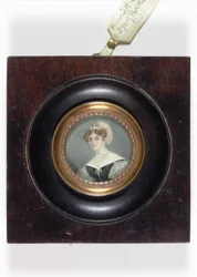 Henrietta Scott, Marchioness de Titchfield, mais tarde Duquesa de Portland (esmalte)