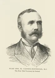 Henry Campbell-Bannerman como Secretário Chefe para a Irlanda (gravação)