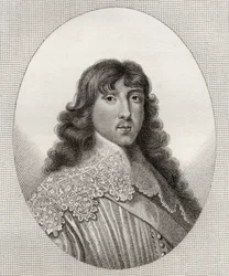 Henry Carey, ilustração de &39;Um catálogo de autores reais e nobres, volume III&39;, publicado em 1806