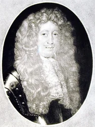 Henry Howard (1628-84) 6º Duque de Norfolk, ilustração de Retratos de Personagens Ilustres na História Britânica, gravada por Richard Earlom (1743-1822) e Charles Turner (c.1775-1857) (mezzotint