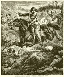 Henry, de Navarra, na Batalha de Ivry