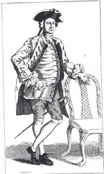 Highwayman William Parsons (gravura)