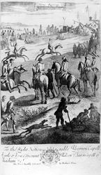 Corrida de Cavalos, de &39;The Gentleman&39;s Recreation&39; publicado por Richard Blome, 1686