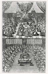 Casas do Parlamento em 1640