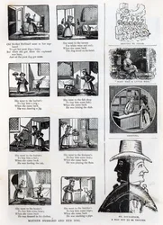 Ilustrações do livro de imagens dos avós, c.1875