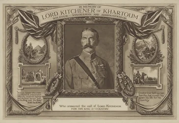 Na memória do senhor Kitchener de Khartoum