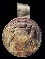James Is Great Seal, do século 17 (cera)