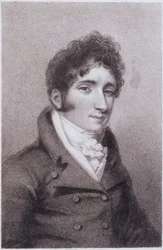 John Braham como Lord Aimworth na ópera The Maid of the Mill