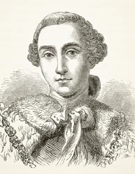 John Stuart, 3.º Conde de Bute, de «The National and Domestic History of England», de William Hickman Smith Aubrey (1858-1916), publicado em Londres, c. 1890