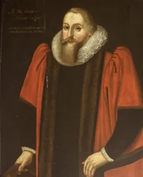 John Whitson, Fundador da Escola das Criadas Vermelhas (óleo sobre tela)