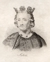 John of England, do &39;Crabb&39;s Historical Dictionary&39;, publicado em 1825
