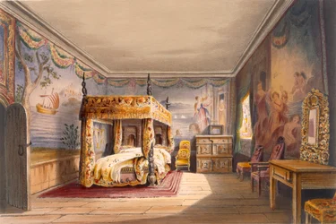 Quarto King Charles, Cotehele House, c.1830-40,
