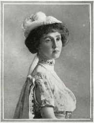 Lady Rothes, detalhe de Passageiros no RMS Titanic, de 