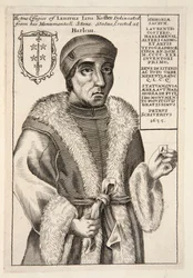 Laurenz Jans Koster, pub. gravura de 1683.