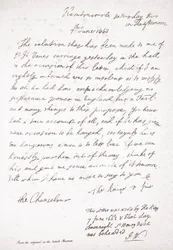 Carta de Carlos II ao Chanceler Lord Clarendon, 7 de junho de 1662