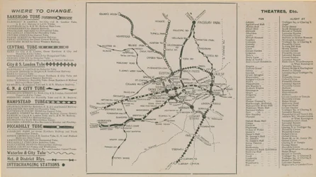 Mapa do metrô de Londres
