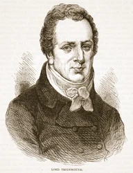 Lord Teignmouth, ilustração da história ilustrada de Cassells da Índia por James Grant, bar. 1879