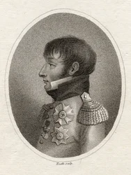 Louis Bonaparte (1778-1846) Rei da Holanda da &39;Galeria dos Retratos&39;, gravado por Heath, publicado em 1833