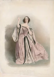 Madame Persiani em Lucia di Lammermoor