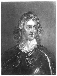 Ilustração do Major-General John Lambert (1619-83) de &39;Retratos de Personagens Ilustres na História Britânica&39;, gravada por Robert Dunkarton (17744-c.1817) (mezzotint)