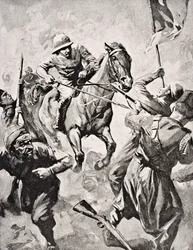 Major George Godfrey Massy Wheeler, de &39;The War Illustrated Album deLuxe&39;, publicado em Londres, 1916
