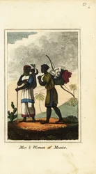 Homem e mulher do México