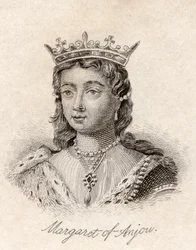 Margaret de Anjou, do &39;Crabb&39;s Historical Dictionary&39;, publicado em 1825