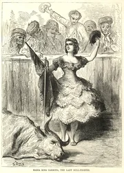 Maria Rosa Carmona, a dama de touro
