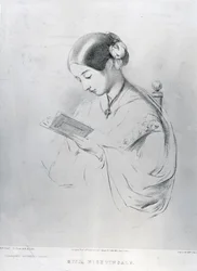 Miss Florence Nightingale (1820-1910) 1854