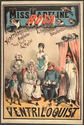 Miss Madeline Rosa, Ventriloquista