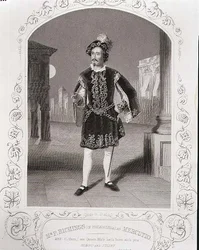 Sr. P. Ritchings (de Filadélfia) como Mercutio, Acto I Cena 4 de 