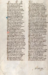 Ms326 f166v, Confessio Amantis por John Gower (caneta e tinta sobre velino)