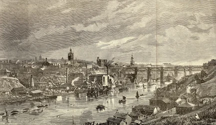 Newcastle upon Tyne em 1887