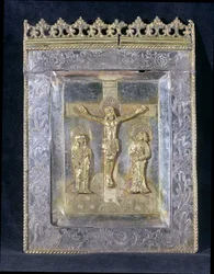 Pax, c.1500 (madeira dourada)
