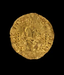Penny of King Henry III, 1257-58 (ouro) (ver também 429894)