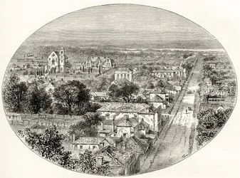 Perth, Western Australia, c.1880, de &39;Australian Pictures&39;, de Howard Willoughby, publicado pela Religious Tract Society, Londres, 1886