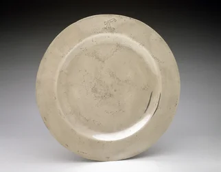 Placa, c. 1750 (peltre)