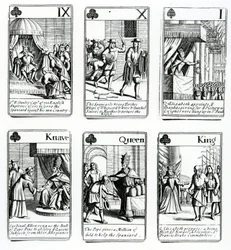 Cartas de Baralho que descrevem os eventos da Armada Espanhola, 1699